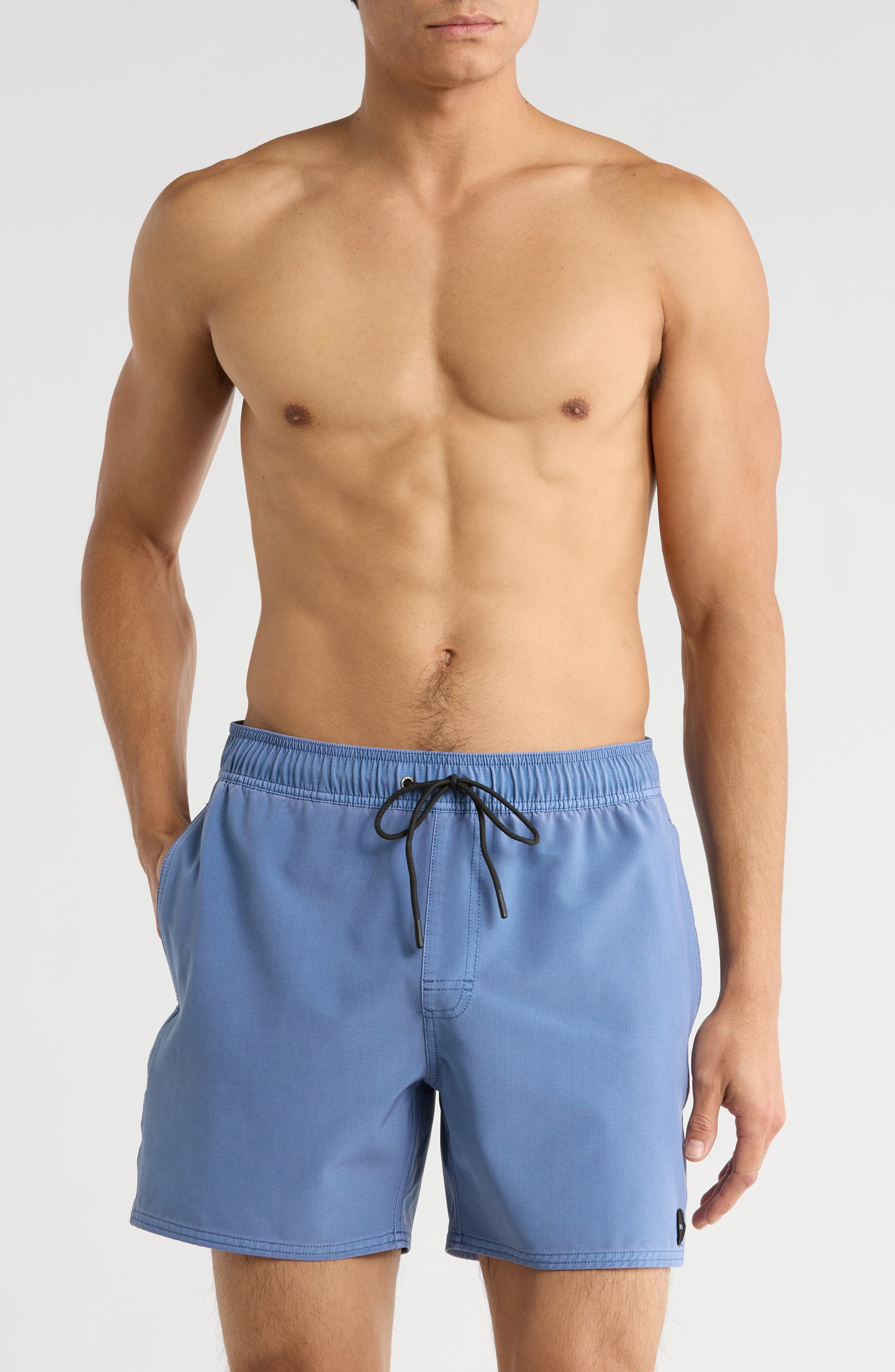 RVCA Pigment-Dyed Elastic Waist Shorts