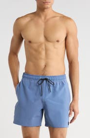 RVCA Pigment-Dyed Elastic Waist Shorts