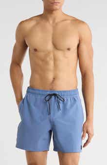 RVCA Pigment-Dyed Elastic Waist Shorts