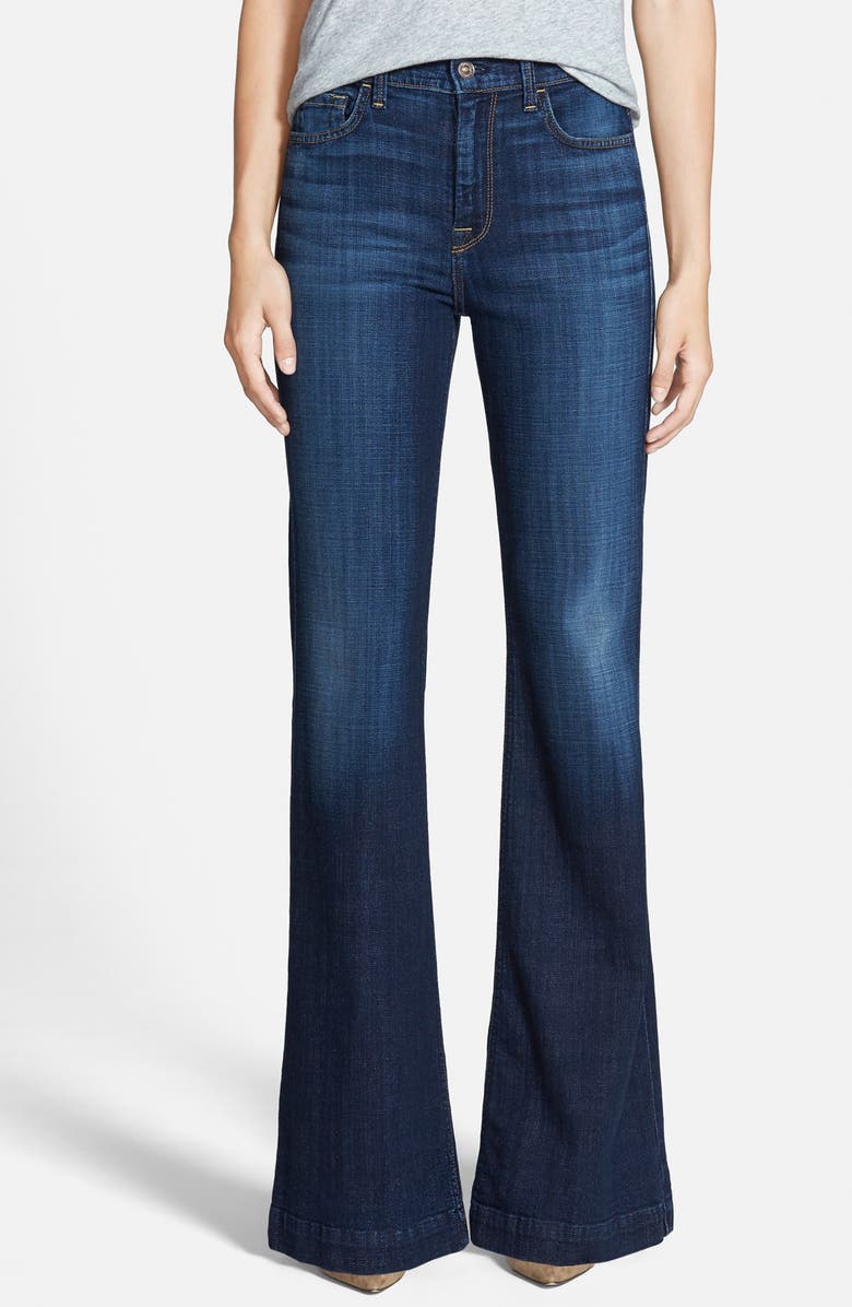 7 For All Mankind <sup>®</sup> 'Ginger' High Rise Flare Jeans, Main, color, 