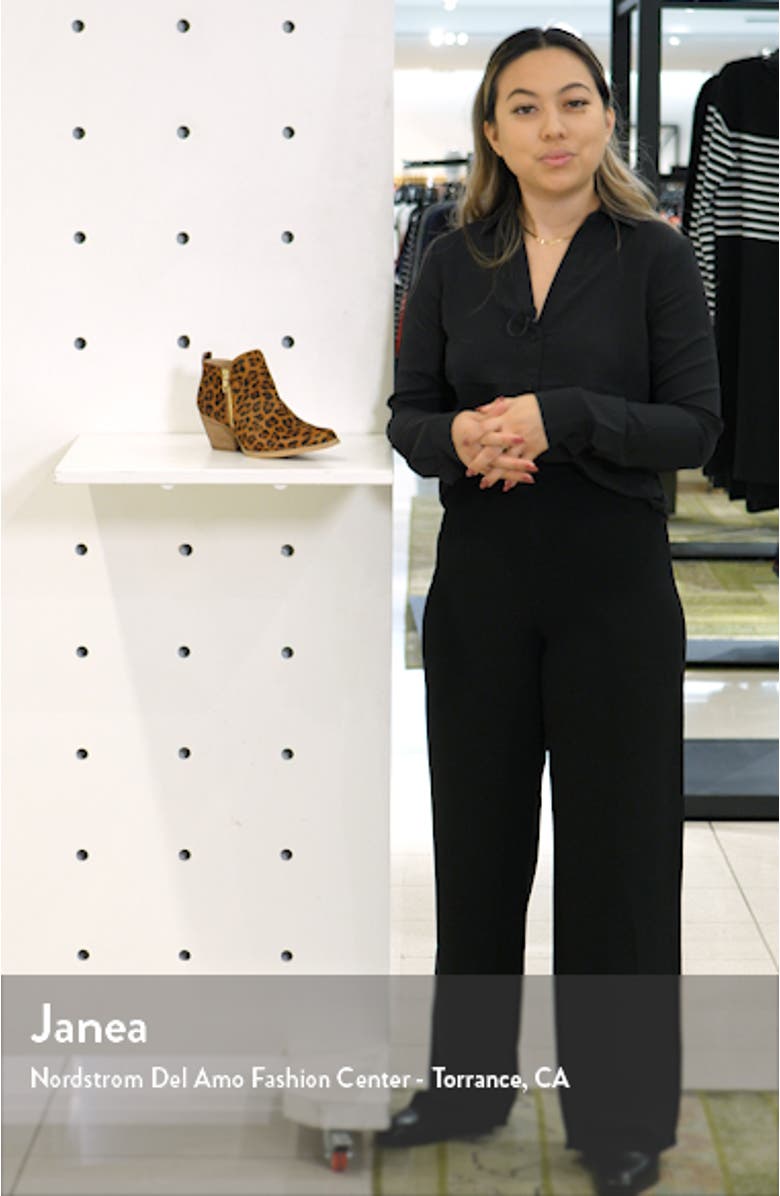 Gurnsey Genuine Horse Hair Bootie, sales video thumbnail