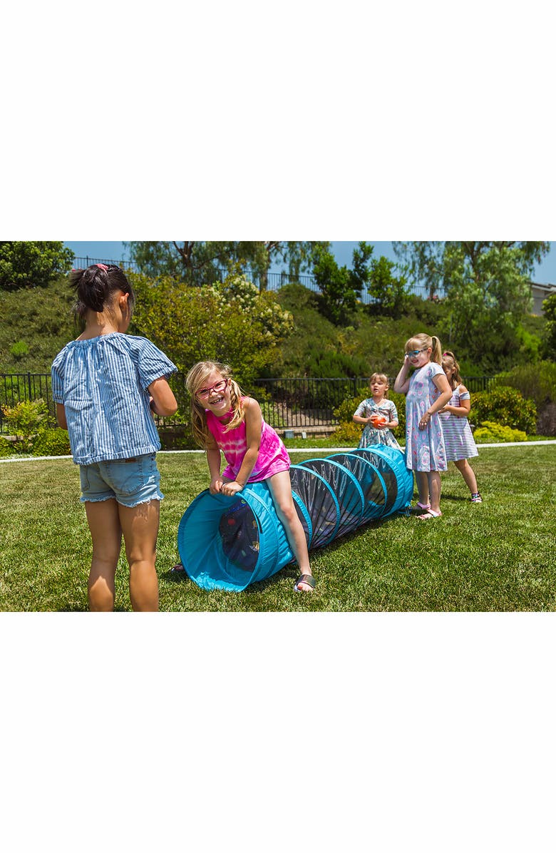 Pacific Play Tents Galaxy 6-Foot Tunnel, Alternate, color, Blue Black