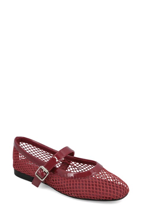 Rayza Woven Mary Jane Flat (Women)