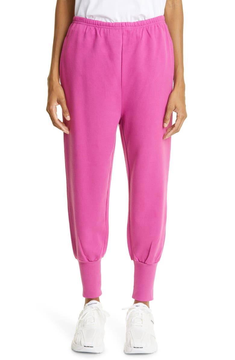 Balenciaga Women's Sporty B Tuck-In Joggers, Main, color, 