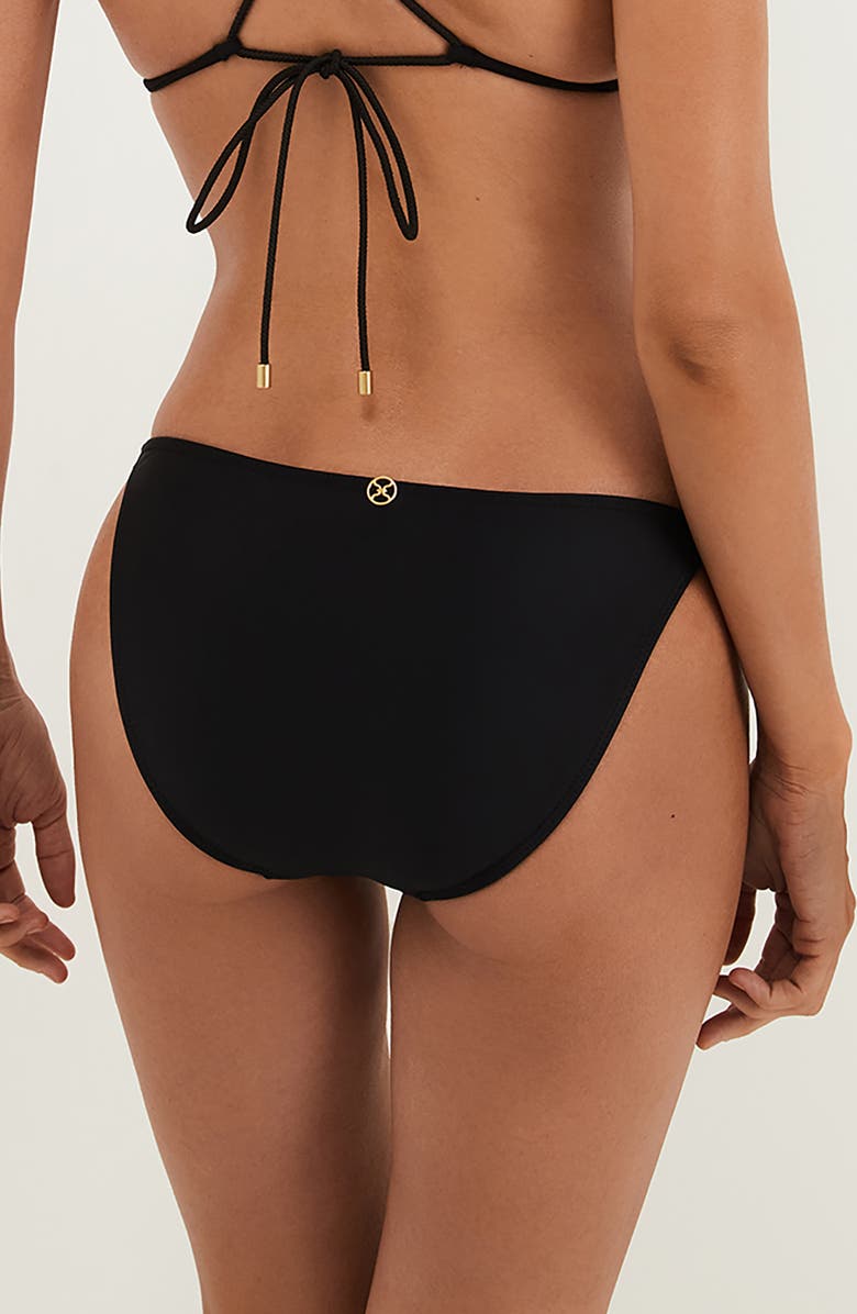 ViX Paula Hermanny Stacy Bikini Bottoms, Alternate, color, Black