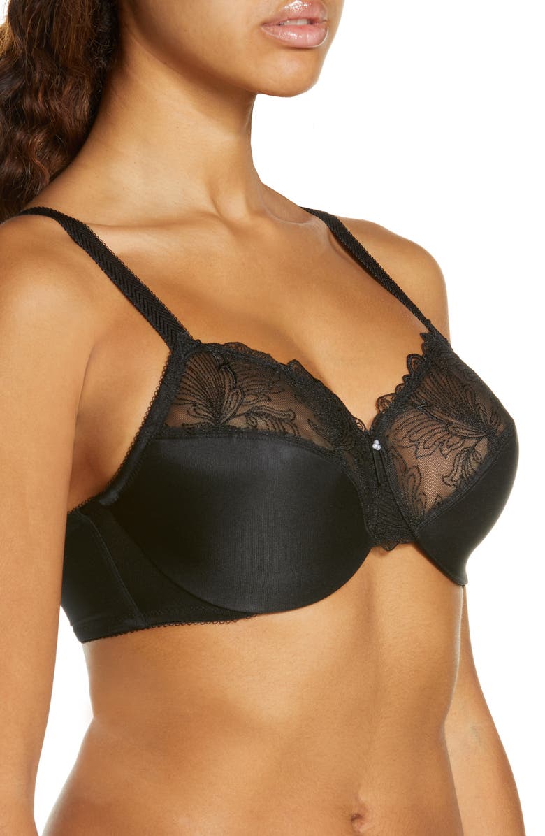 Wacoal Slim Silhouette Underwire Minimizer Bra, Alternate, color, 