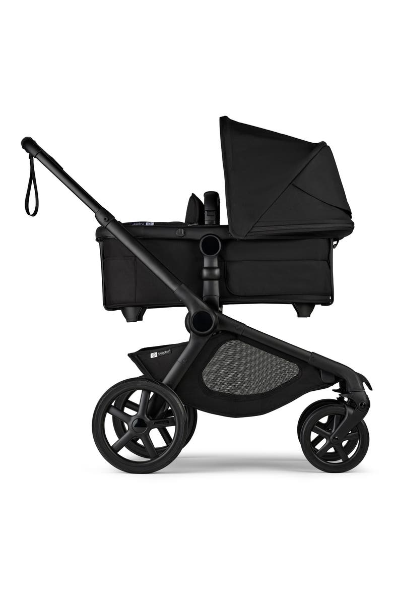 Bassinet Fabric Set for Kangaroo Stroller, Alternate, color, MIDNIGHT BLACK
