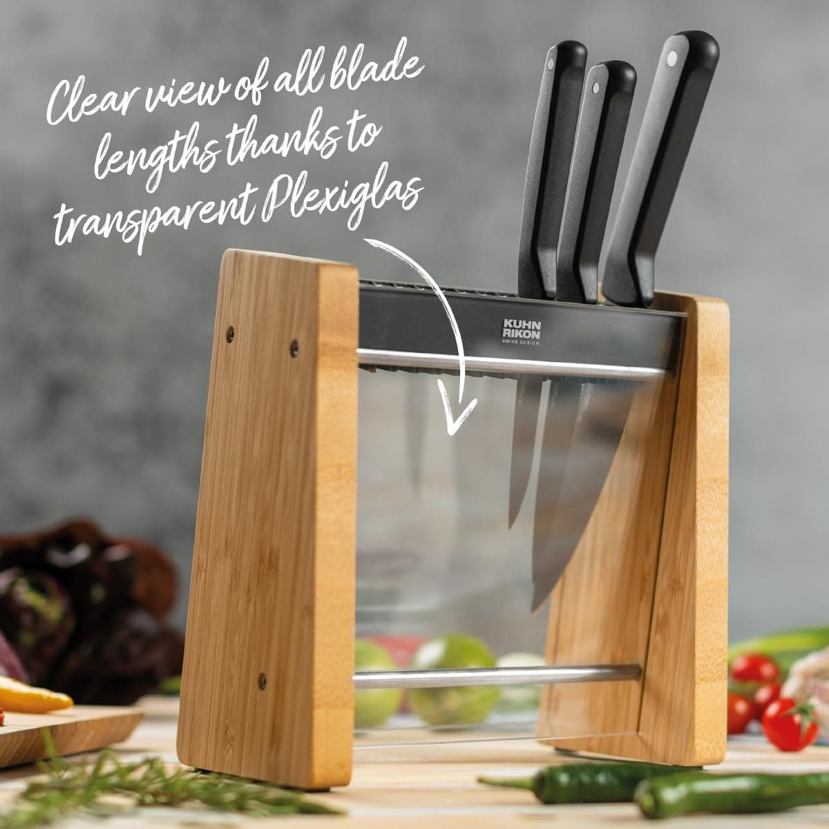 Kuhn Rikon ICED Knife Block - Thumbnail 4