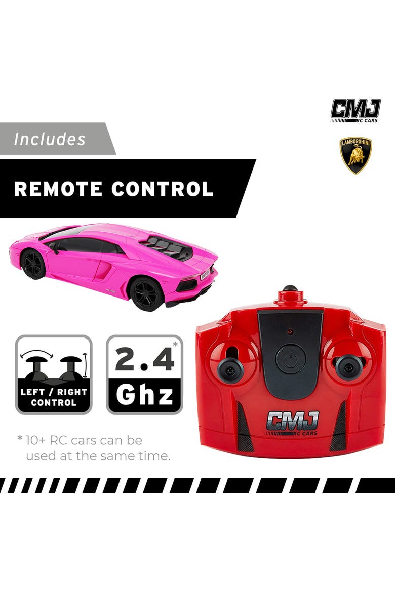 Lamborghini LP7004 Remote Control Vehicle, Ages 6+, Alternate, color, Multicolored
