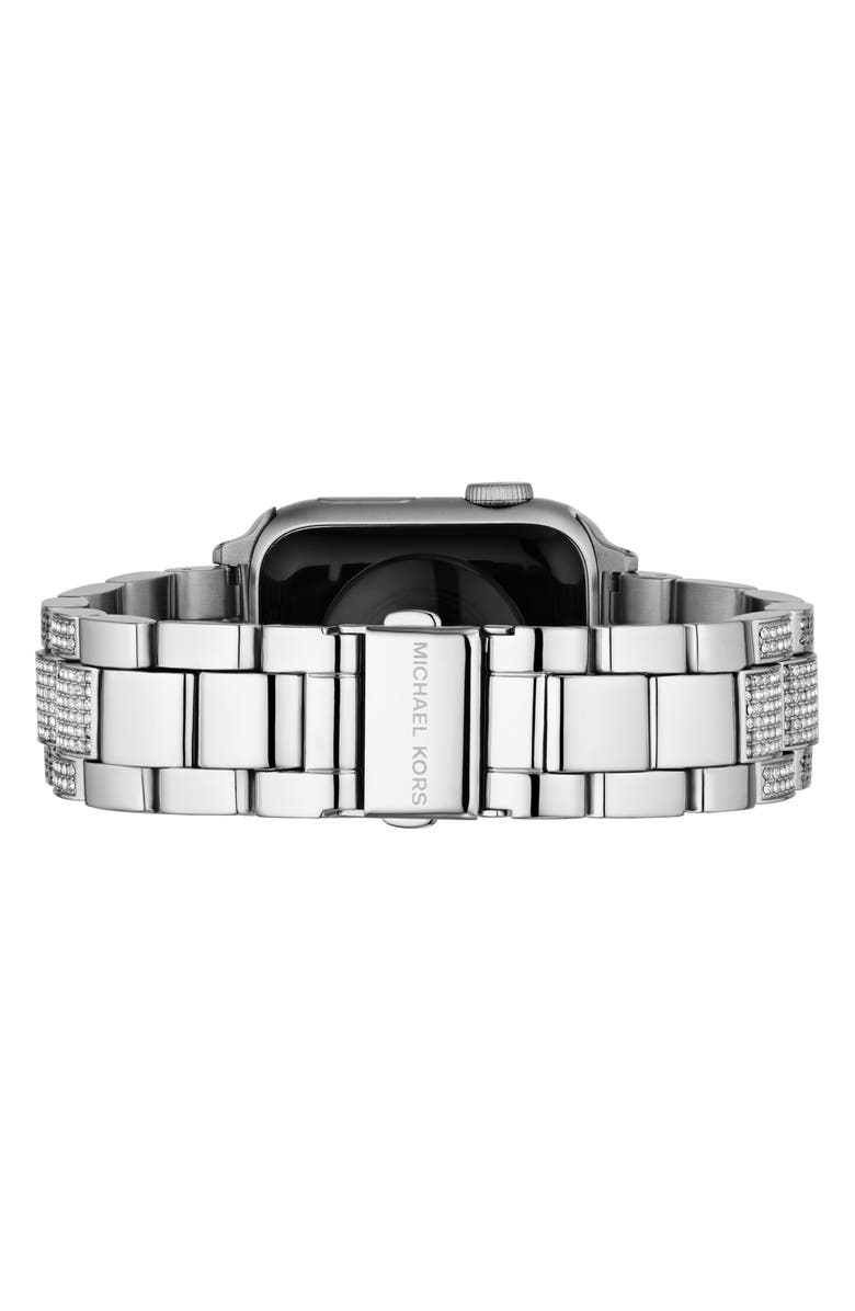 Michael Kors Pavé Apple Watch<sup>®</sup> Bracelet Watchband, Alternate, color,