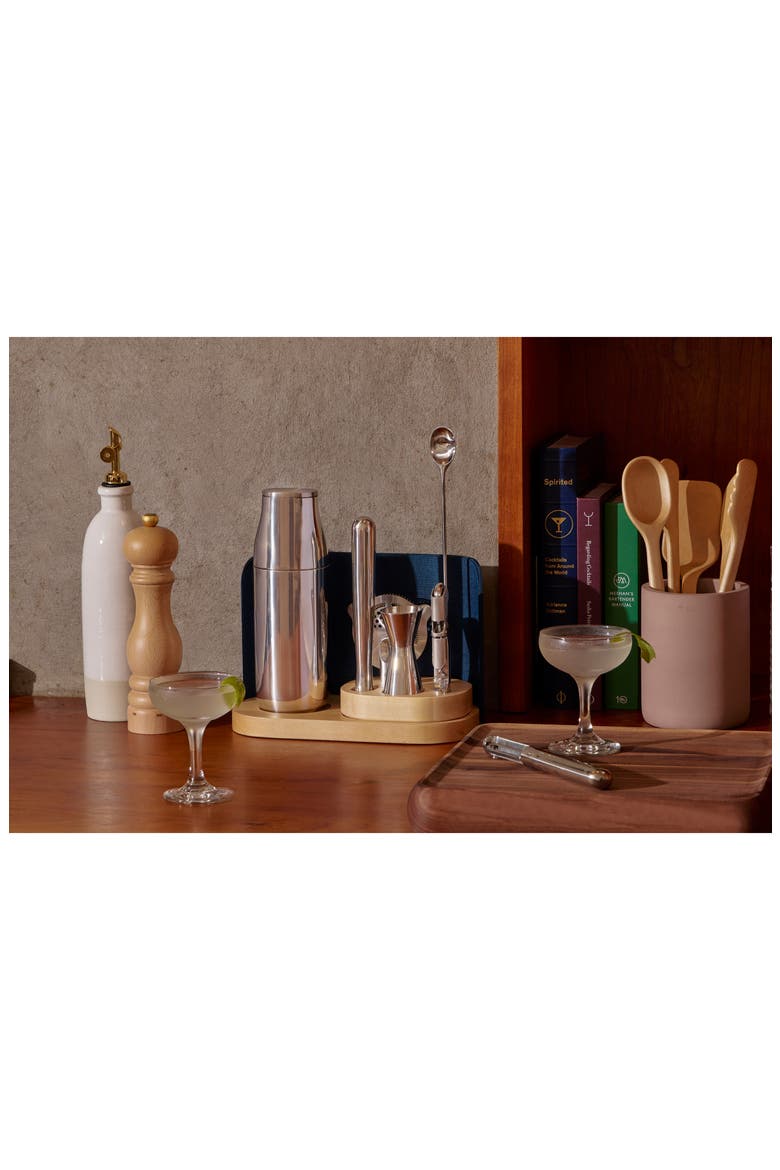 Set of 6 Bar Tools, Alternate, color, CREAM