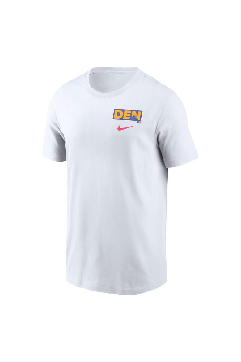 Men's Nike  White Colorado Rockies 2025 City Connect Graphic T-Shirt, Alternate, color, White