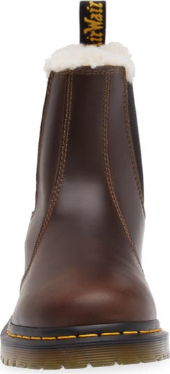2976 Faux Shearling Chelsea Boot