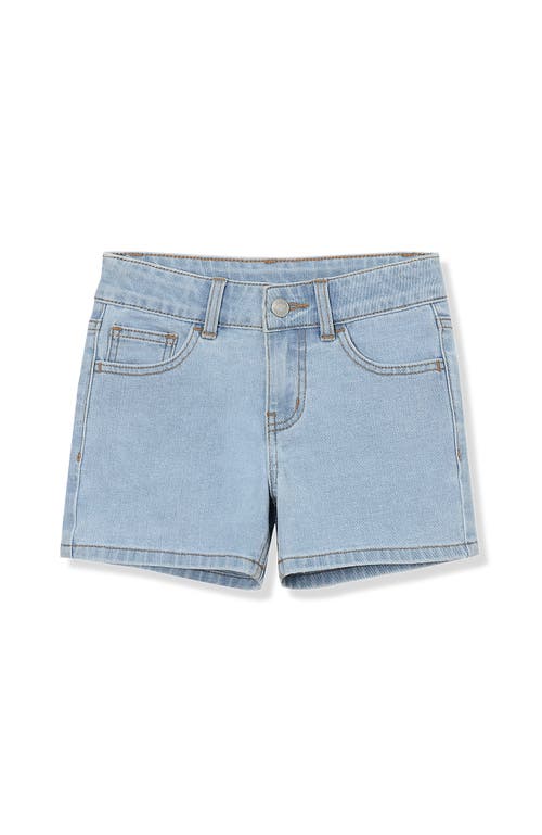 LANDS' END LANDS' END GIRLS COMFORT WAIST DENIM JEAN SHORTS