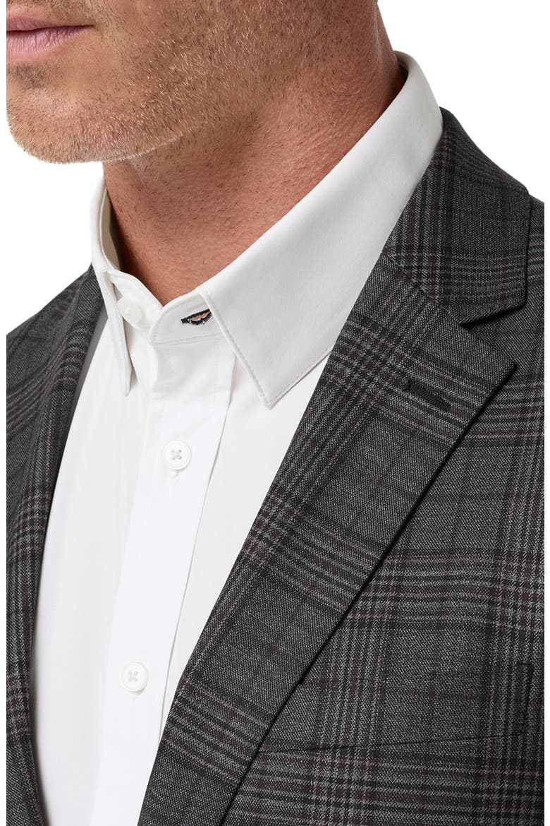 Lavelle Wool Blazer, Alternate, color, CHARCOAL GLEN CHECK