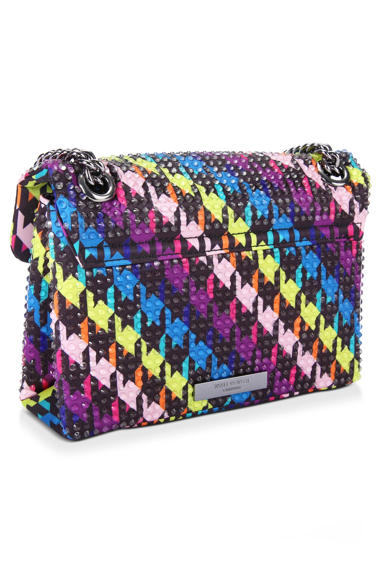 Kurt Geiger London Mini Kensington Crystal Convertible Crossbody Bag, Alternate, color, 