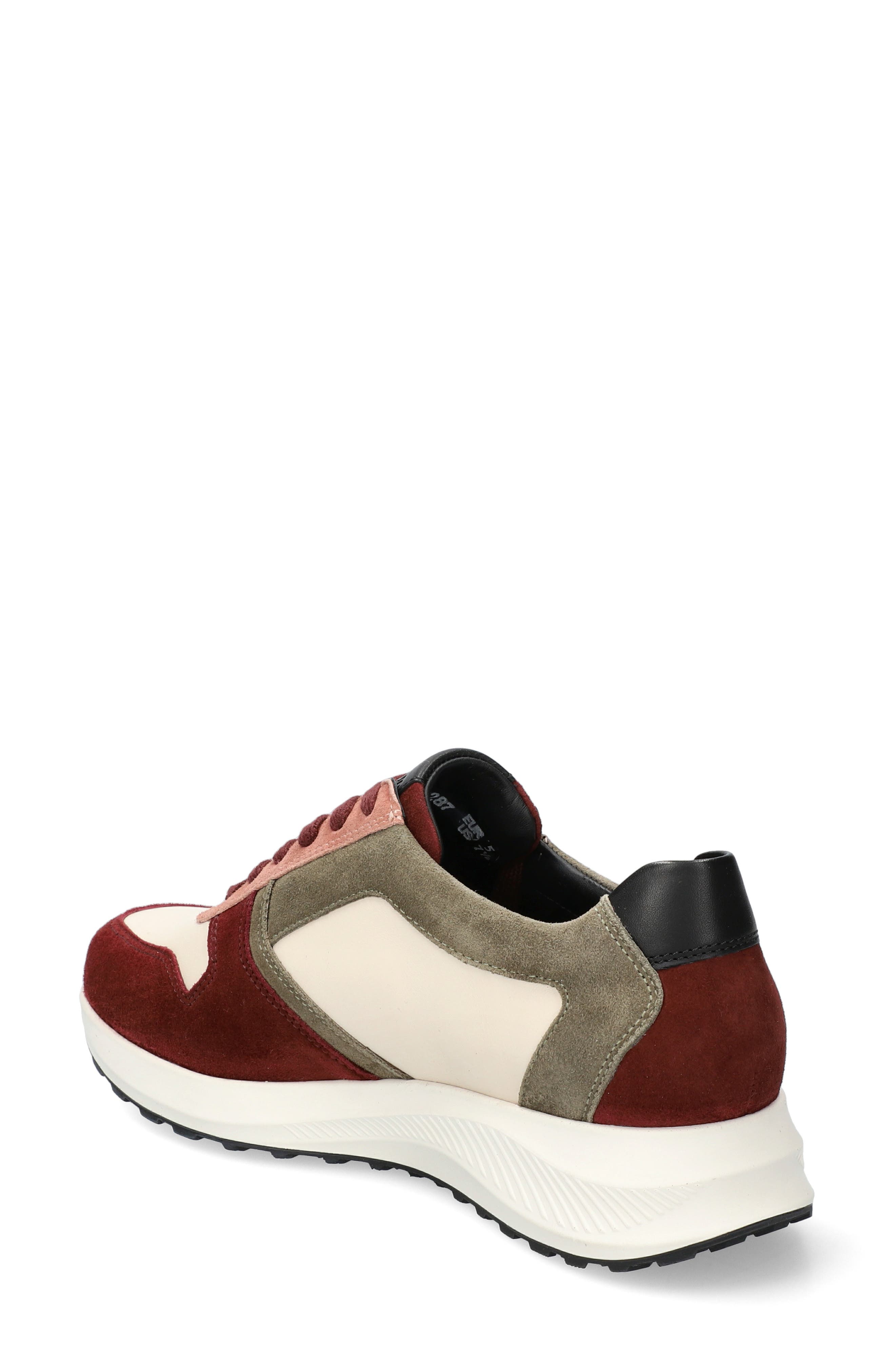 Mephisto Kim Sneaker, Alternate, color, Cordovan