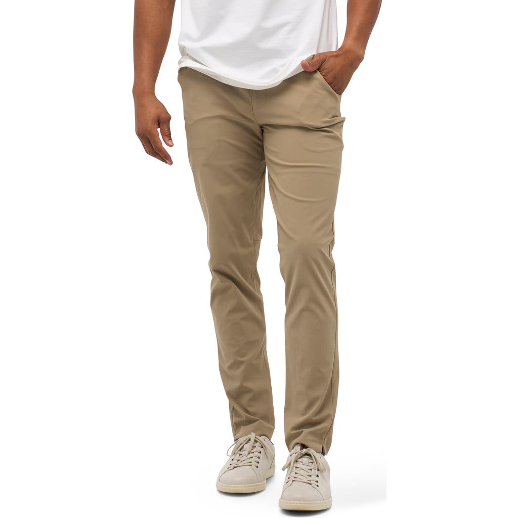 Shop Nomatic The Outset Slim Fit Pant In Khaki