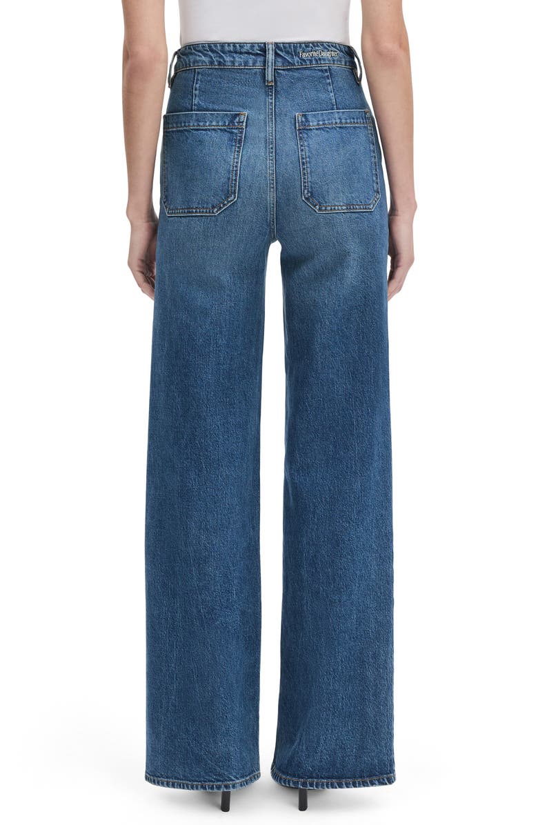 Favorite Daughter The Mischa Super High Waist Wide Leg Jeans, Alternate, color, Campbell