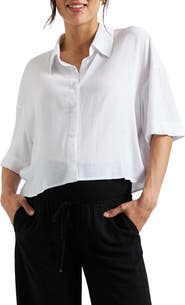 Ripe Maternity Farrah Crop Shirt