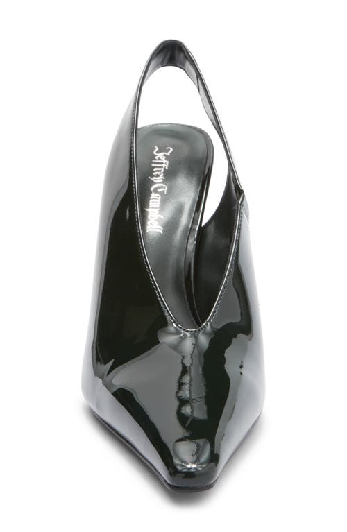 Jeffrey Campbell Alimony Slingback Pump In Green