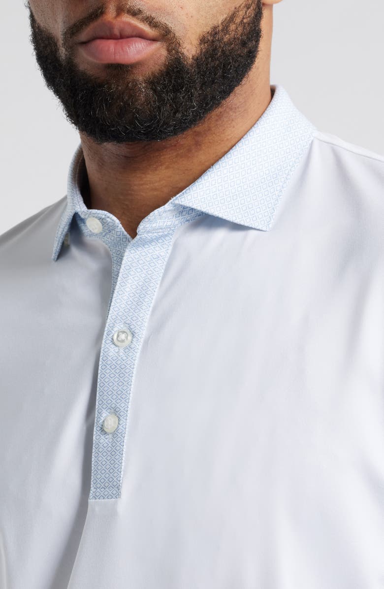 johnnie-O Burdick PREP-FORMANCE Golf Polo, Alternate, color, Lake