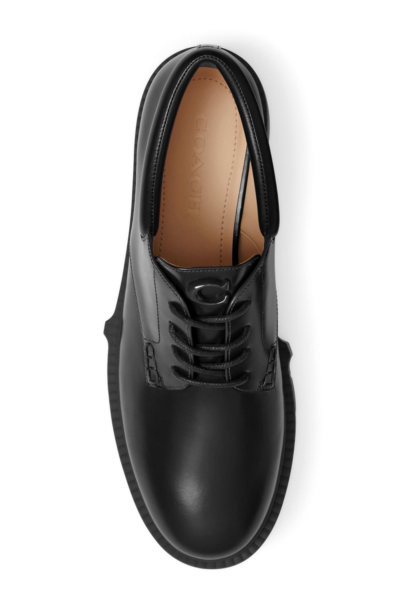 COACH Lyla Lug Sole Derby, Alternate, color, 