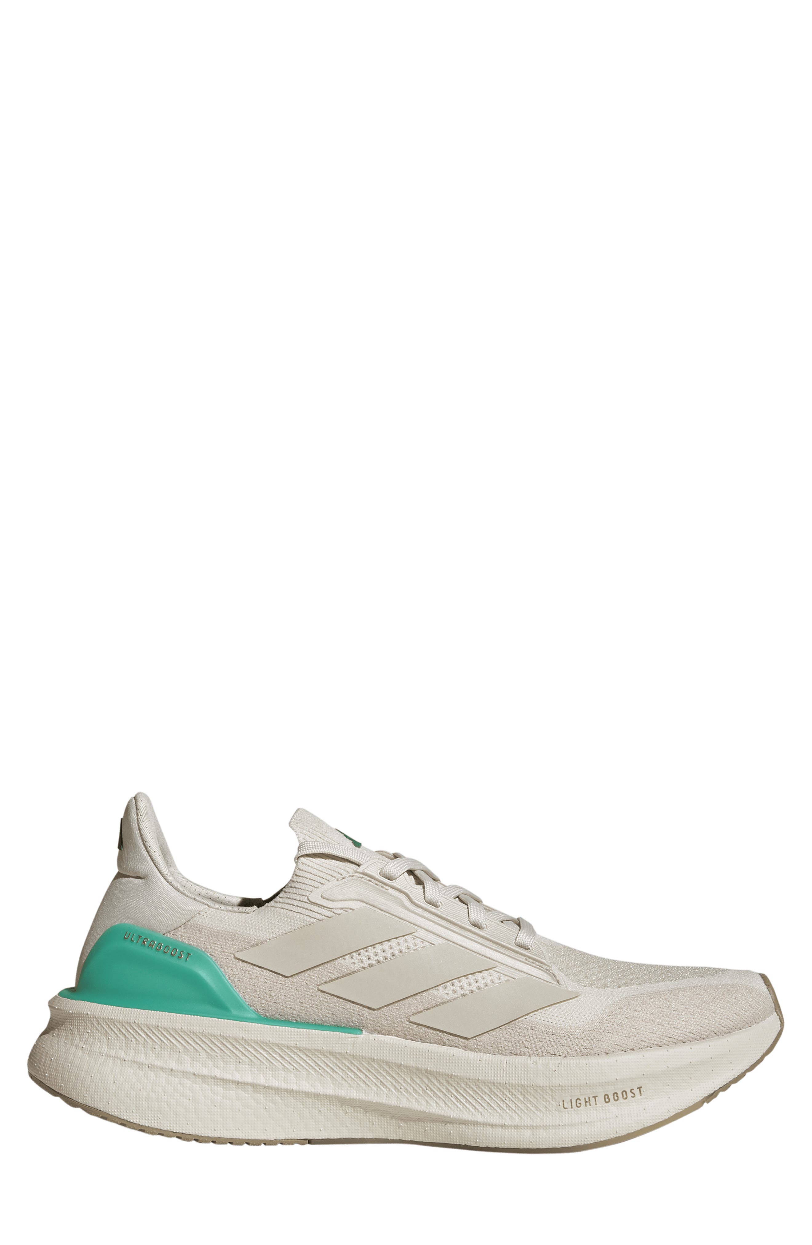 Ultraboost 5x Running Shoe, Alternate, color, ORBIT GREY/ COURT GREEN