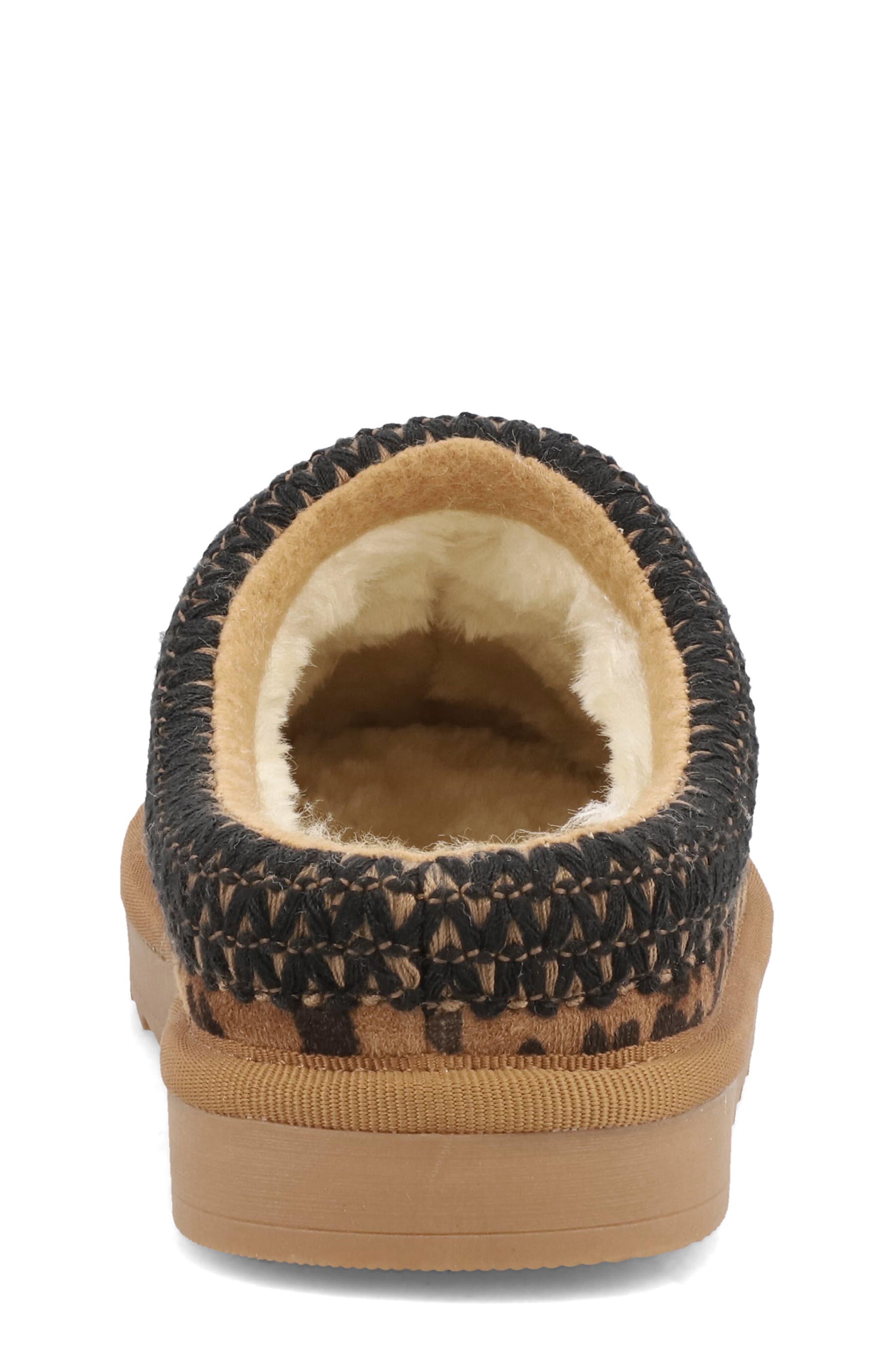 MIA Kids' Downee Scuff Slipper, Alternate, color, Leopard Print