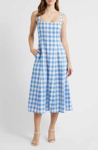 Ardena Organic Cotton Ginghanm Dress
