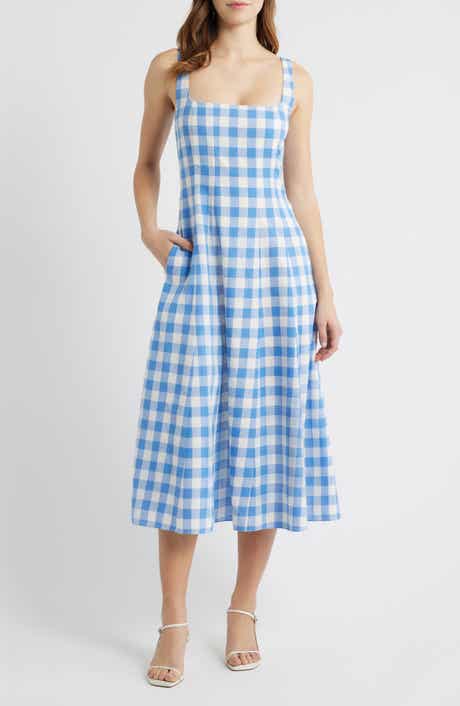 Ardena Organic Cotton Ginghanm Dress