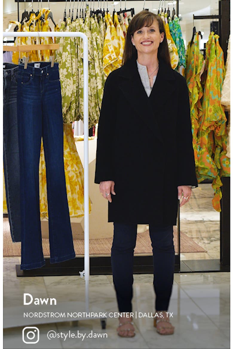 Theory Clairene New Divide コート ウール カシミヤ Theory New Divide Wool & Cashmere Coat (Women) | Nordstrom