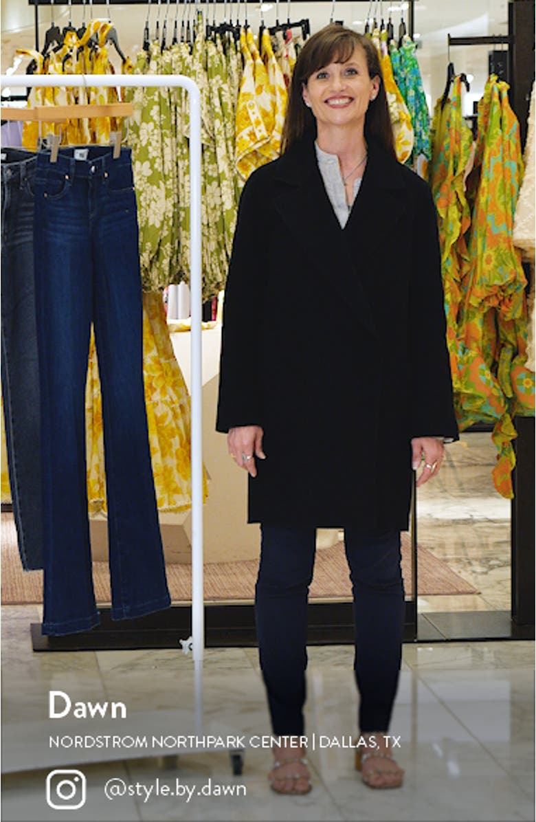 New Divide Wool & Cashmere Coat, sales video thumbnail