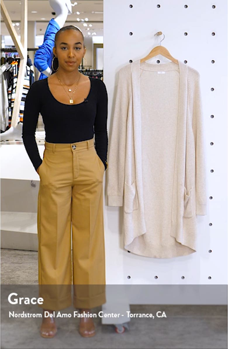 Longline Open Cardigan, sales video thumbnail