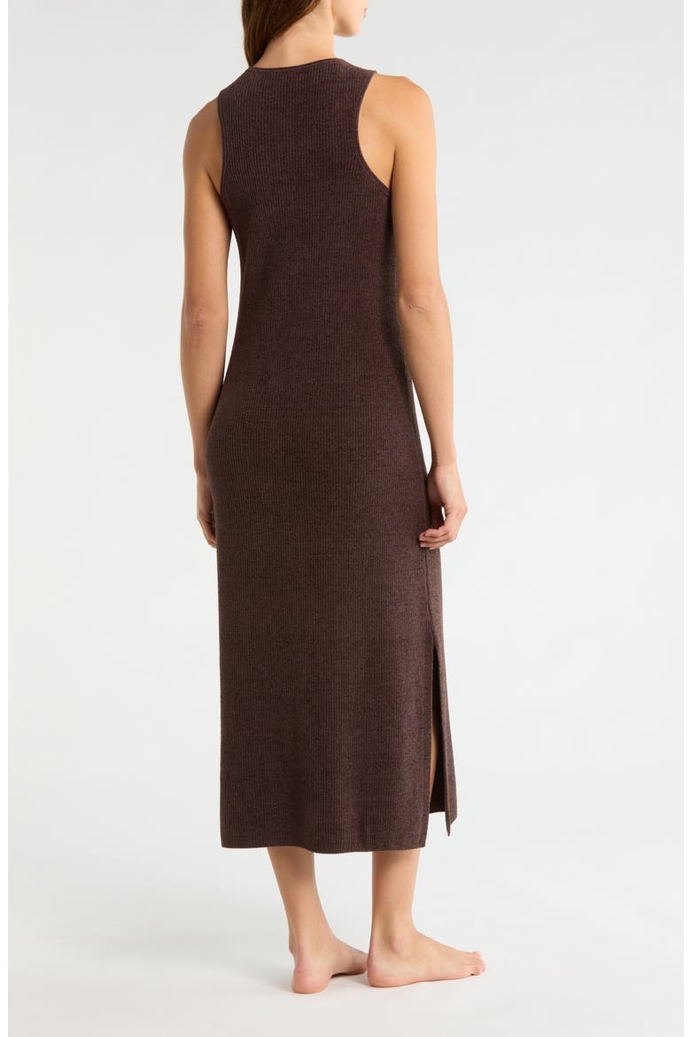 CozyChic Ultra Lite® Racerback Rib Sweater Dress, Alternate, color, UMBER