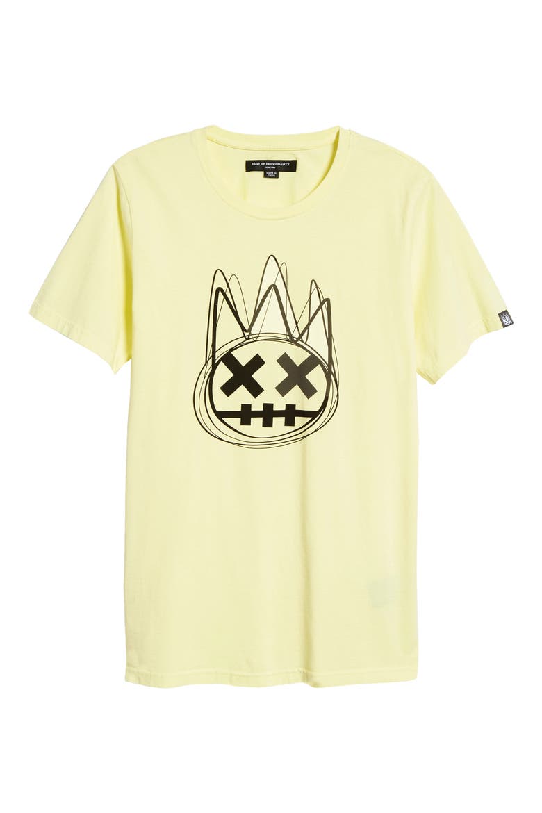 Shimuchan Men's Graphic Tee, Alternate, color, LEMONADE