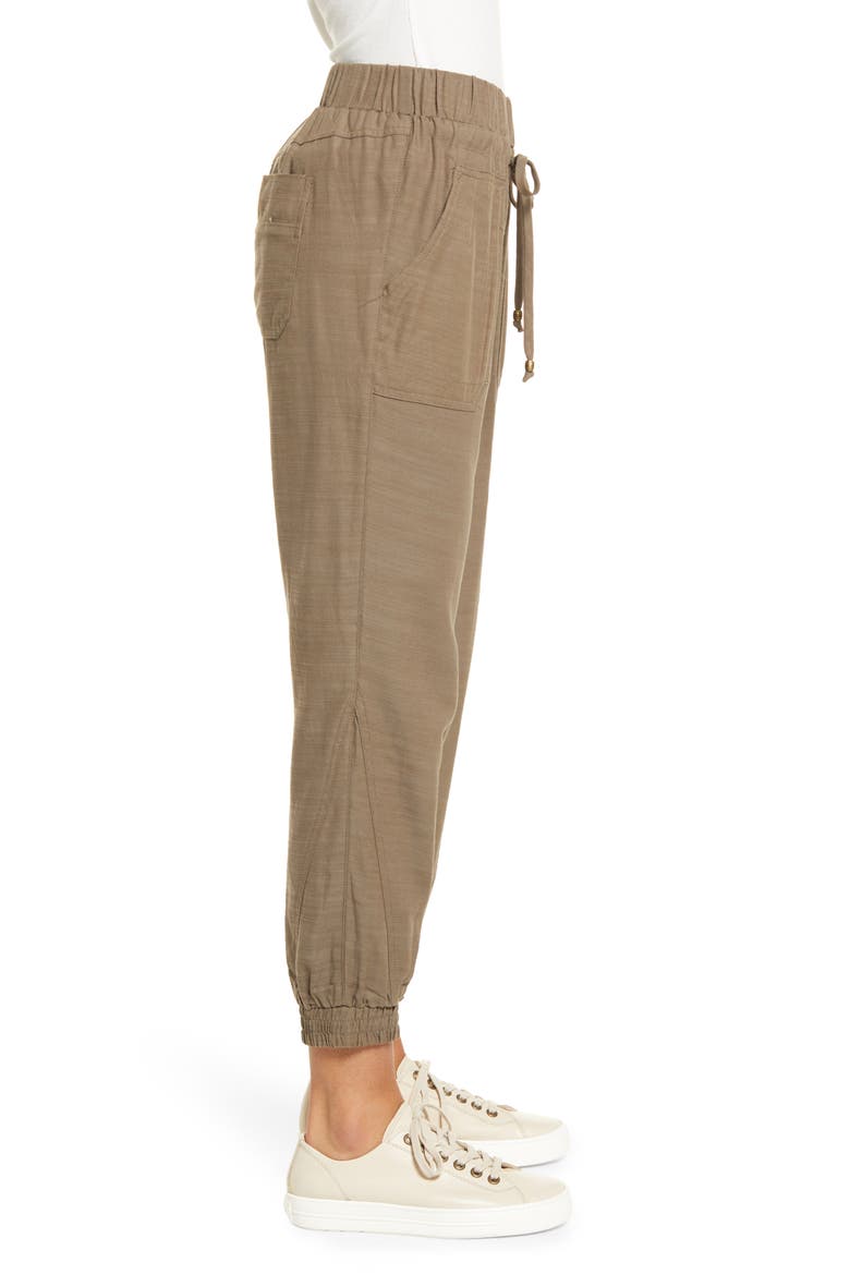 Drawstring Joggers (Nordstrom Exclusive), Alternate, color, OLIVE DRAB