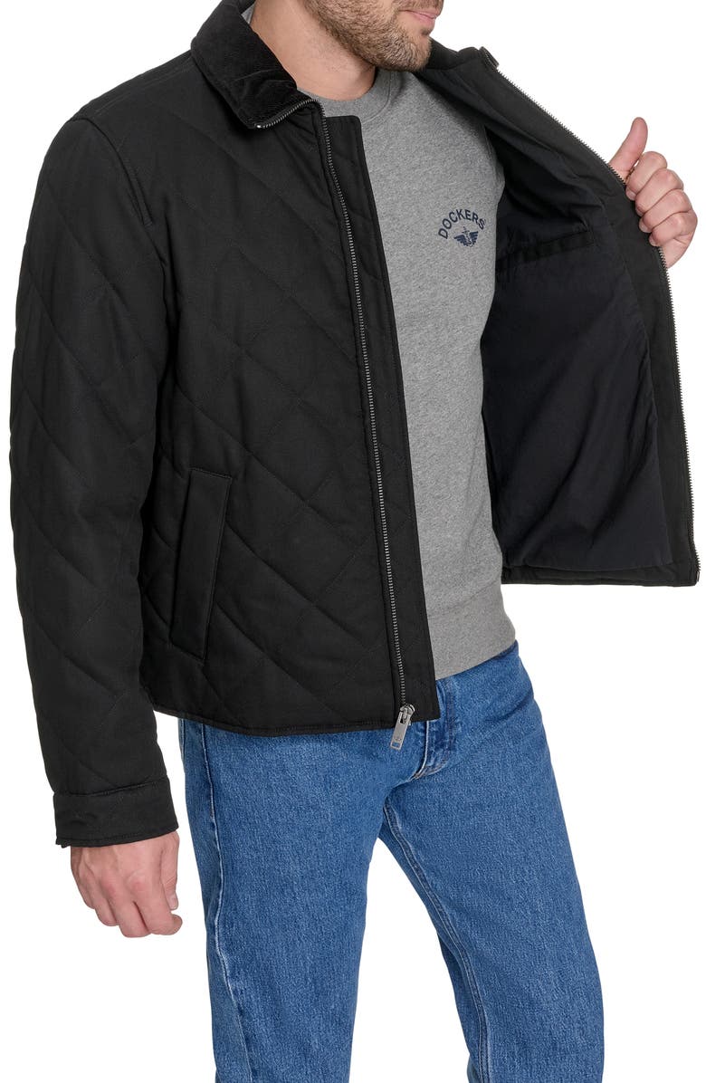 Dockers<sup>®</sup> Depot Quilted Jacket, Alternate, color, Black