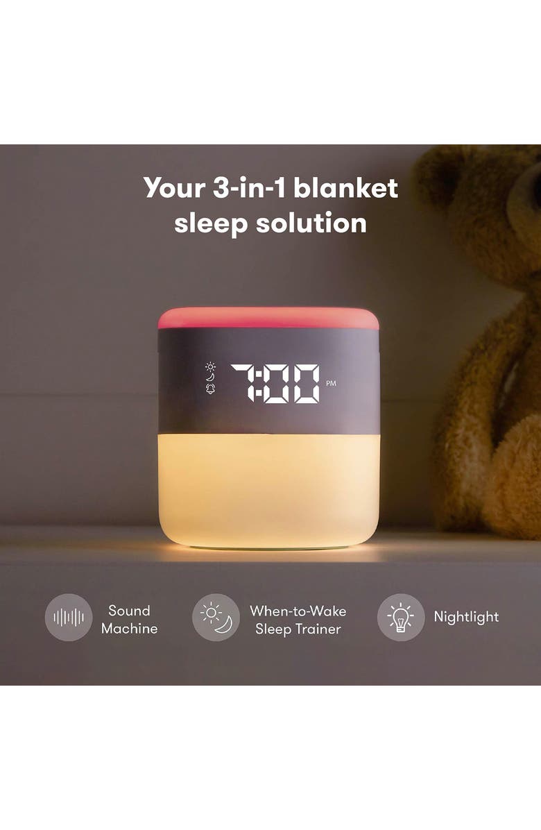 Fridababy 3-in-1 Sound Machine + When to Wake<sup>™</sup> Clock & Nightlight, Alternate, color, 