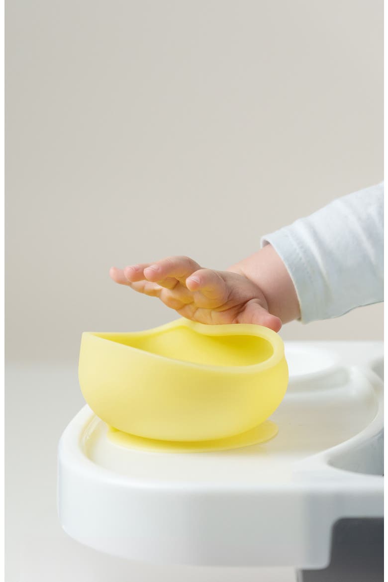 Stay-Put Bowls & Plates Set, Alternate, color, LEMON/ CORAL