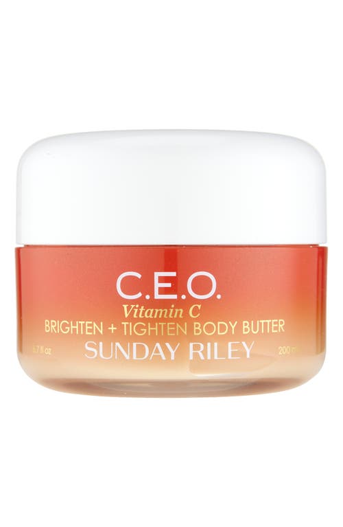 Sunday Riley C.e.o Vitamin C Body Butter In No Color