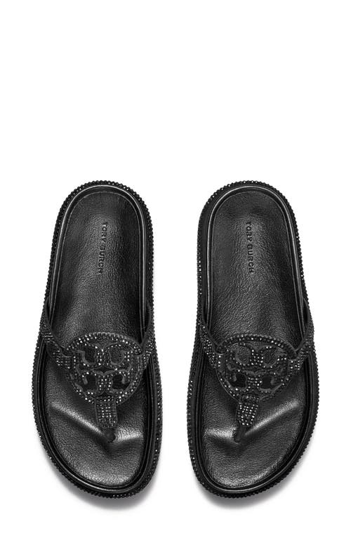Tory Burch Miller Cloud Sandal In Perfect Black