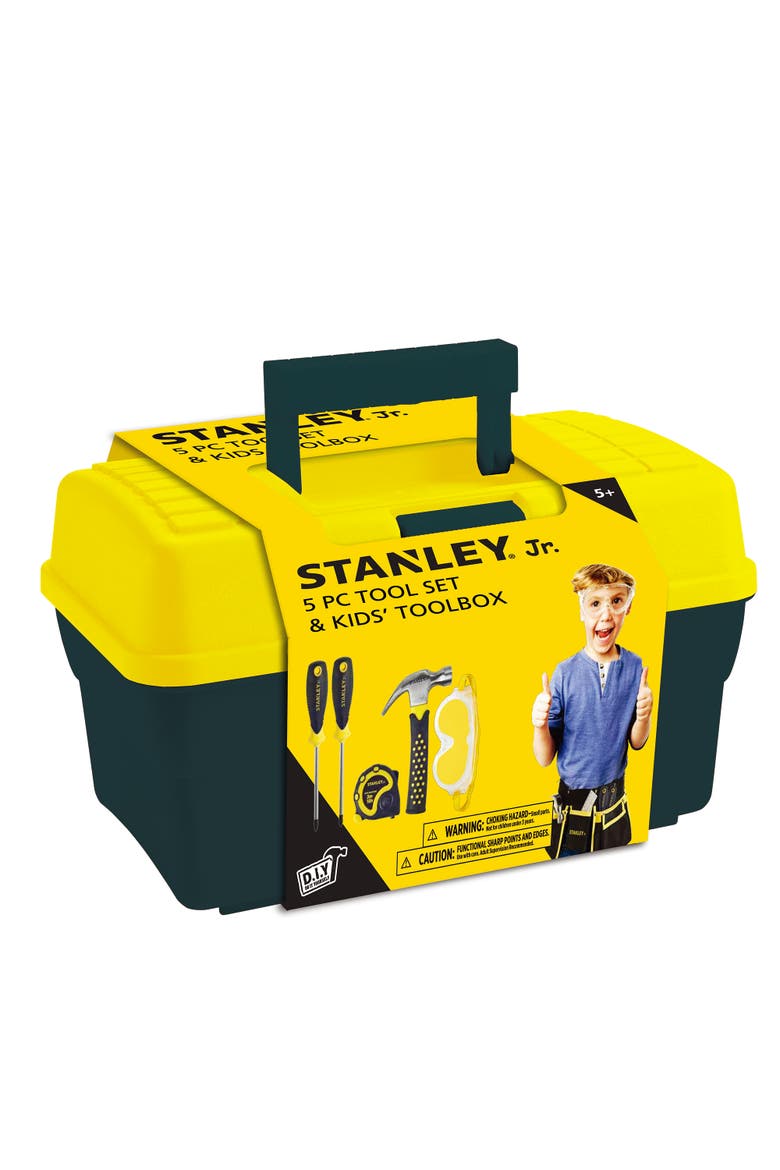 Toolbox + 5 pcs Toolset, Alternate, color, Multi color