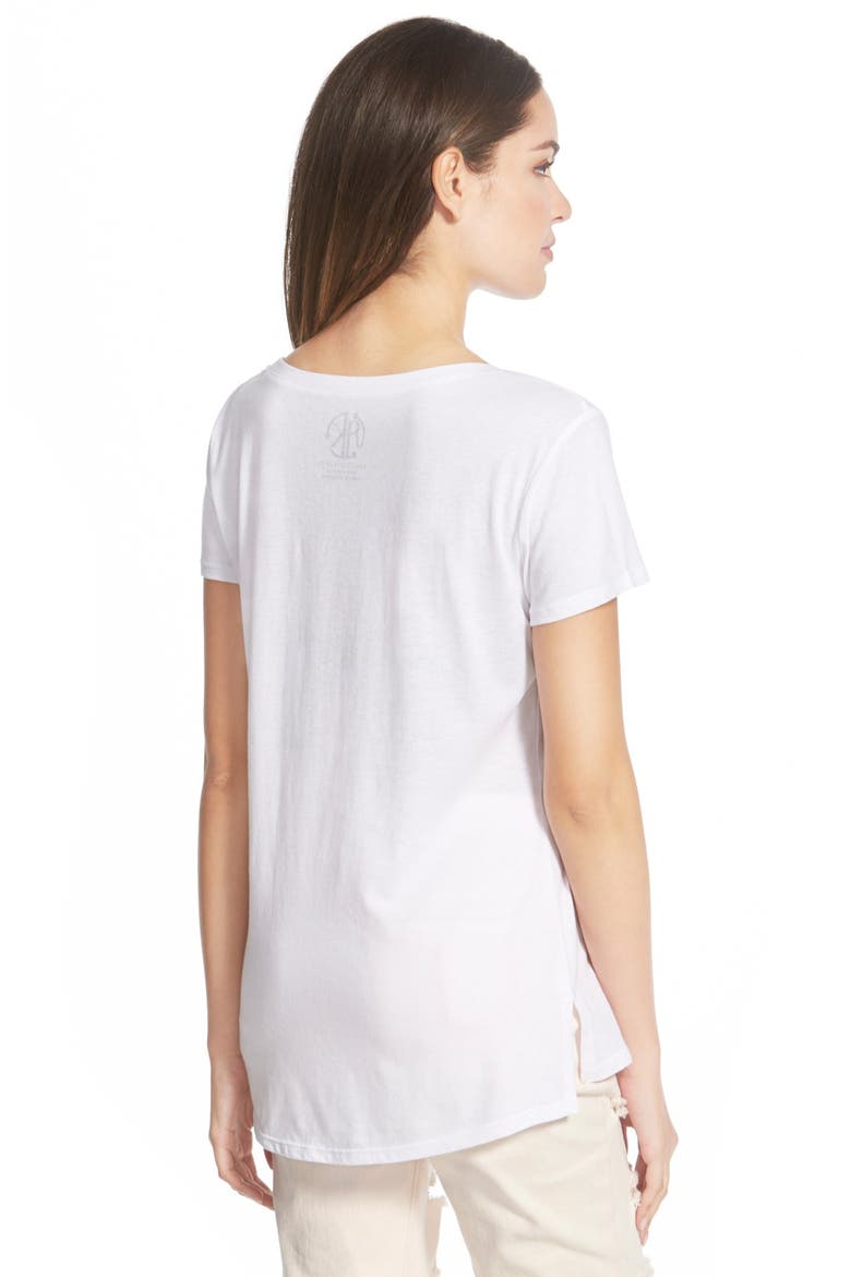 Recycled Karma 'But First, Brunch' Graphic Tee, Alternate, color, WHITE