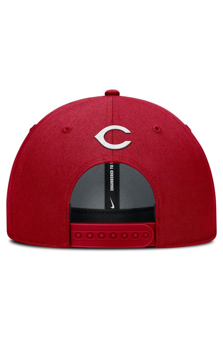 Nike Men's Nike Red Cincinnati Reds Rise Gaberdine Adjustable Hat, Alternate, color, Red