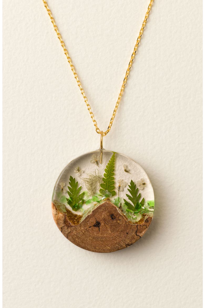 Find Me in the Forest Necklace, Main, color, multi
