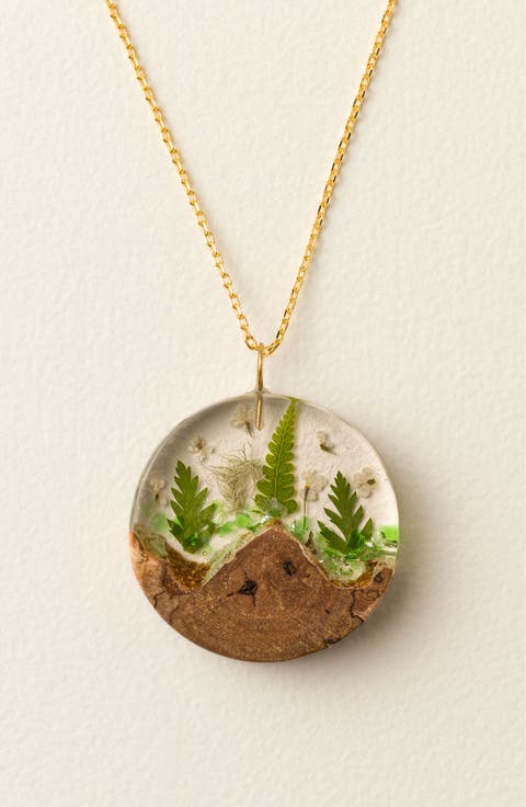 Find Me in the Forest Necklace