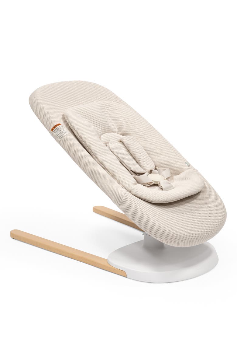 Stokke Yoga Baby Bouncer & Swing, Main, color, Light Sand