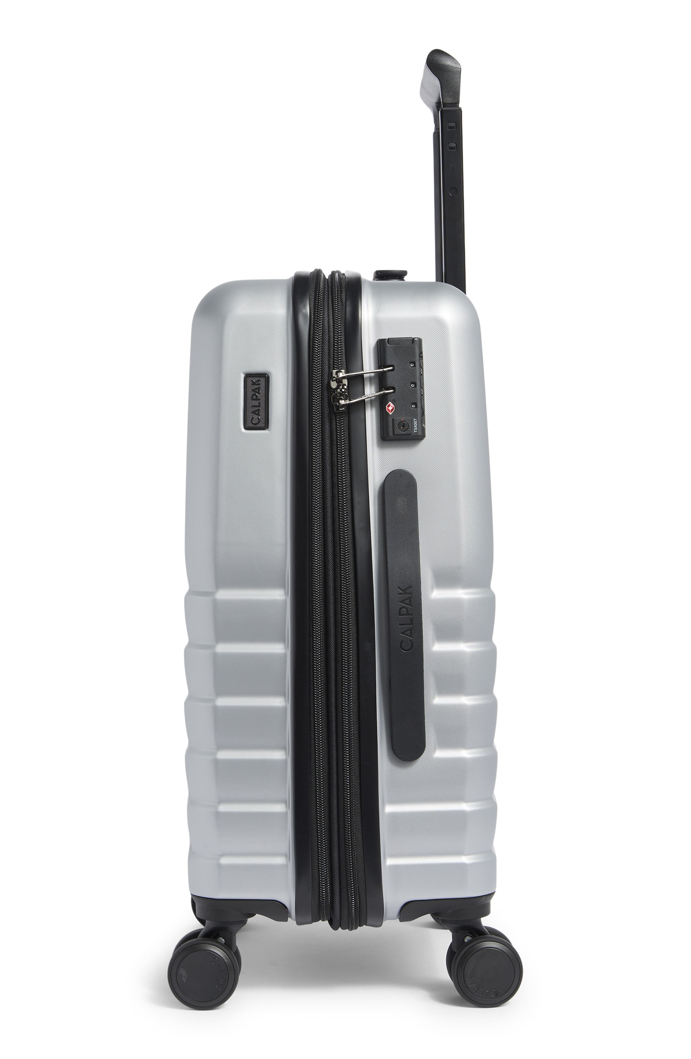 CALPAK Harper 20-Inch Carry-On Luggage, Alternate, color, Silver