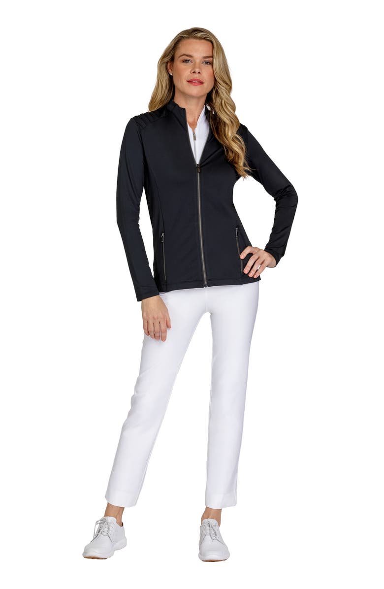 Tail Siona Full Zip Golf Jacket, Alternate, color, Onyx
